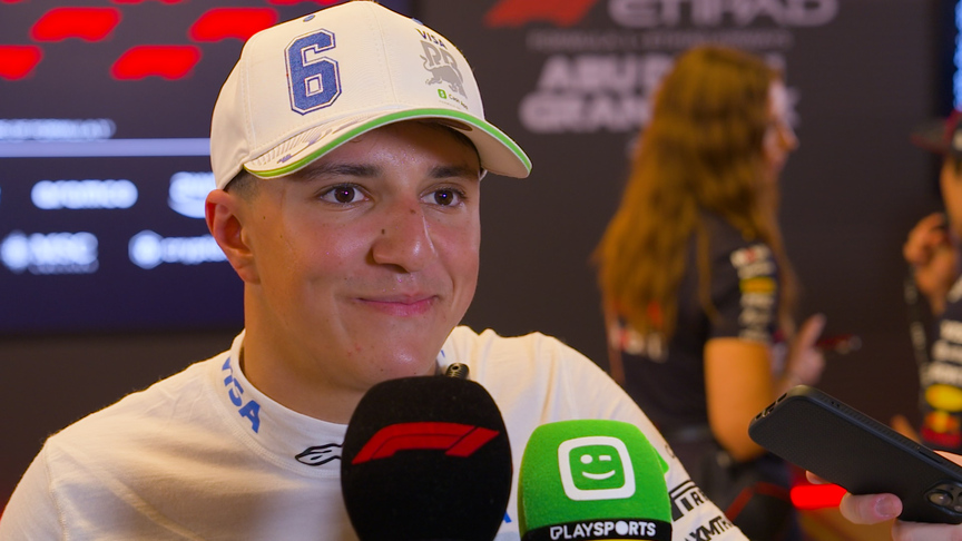 ‘I’m actually surprised to be P9 on the grid’ – Hadjar