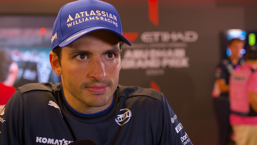 Sainz hopes point-less finish in Abu Dhabi ‘serves as a wake up call to the team’