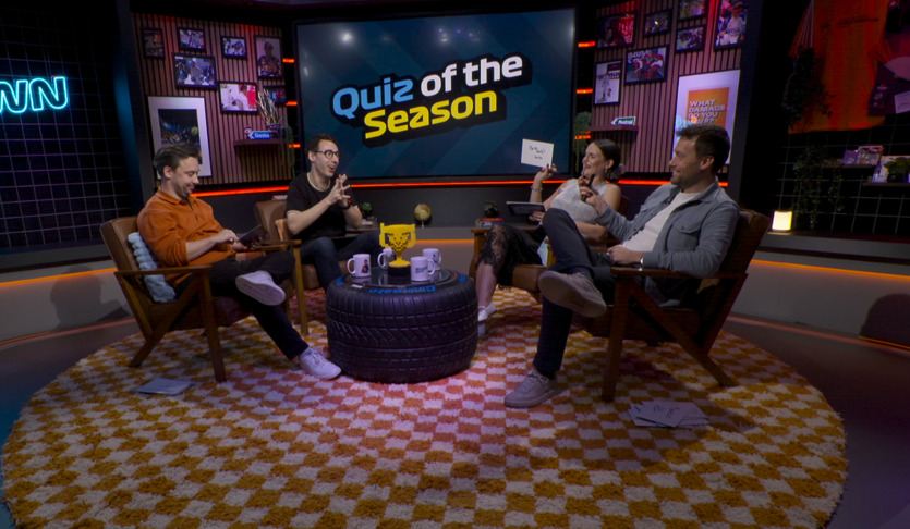 A chaotic Cooldown Room end of season quiz