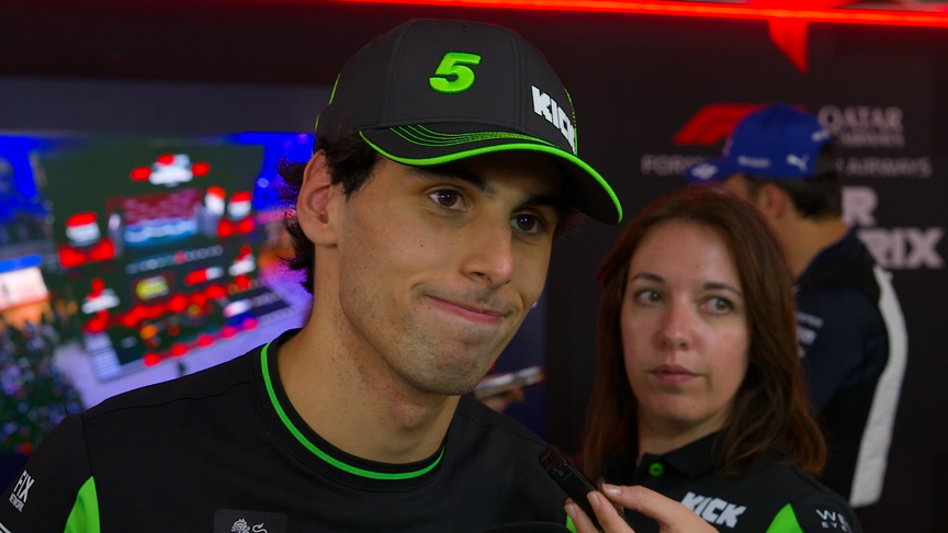 ‘I was stuck behind Lewis’ – Bortoleto sums up his Qatar Grand Prix